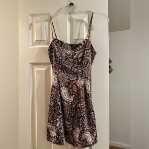Aritzia satin dress xxs
